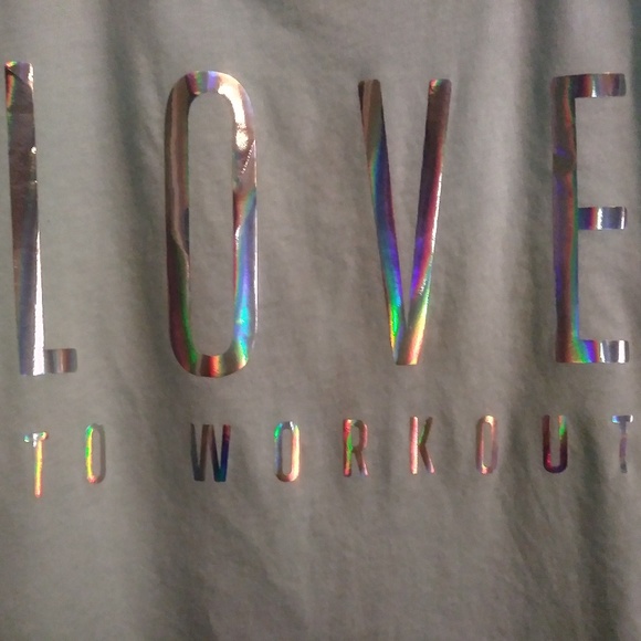 Victoria Women's Top Active Racerback Bling size L - Picture 5 of 5